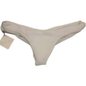 NWT Maheli Heli White Thong Bikini Bottom